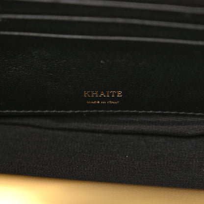 Khaite Smooth Calfskin Aimme Envelope Clutch Beige 6 of 10