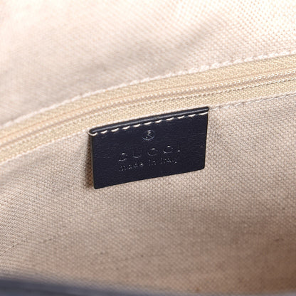 Gucci Guccissima Signature Medium Sukey Tote Blue Sapphire 6 of 7