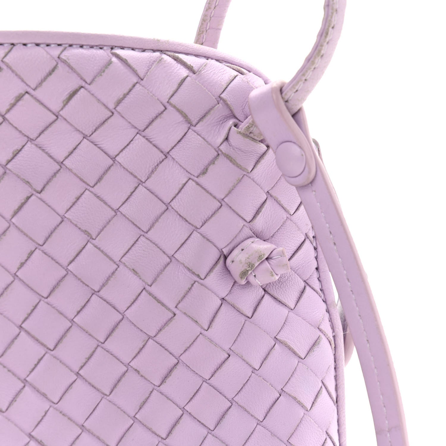 Bottega Veneta Nappa Intrecciato Pillow Crossbody Messenger Parme 11 of 13