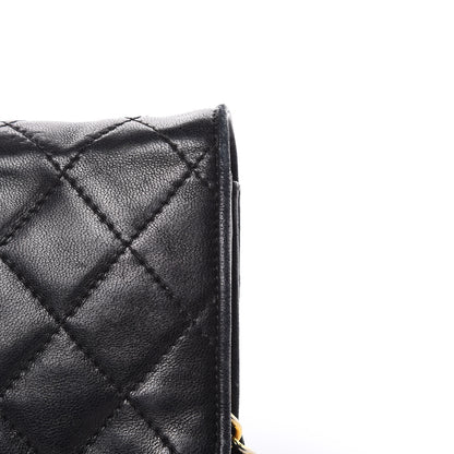 Chanel Lambskin Quilted Small Tassel Flap Black 11 of 16