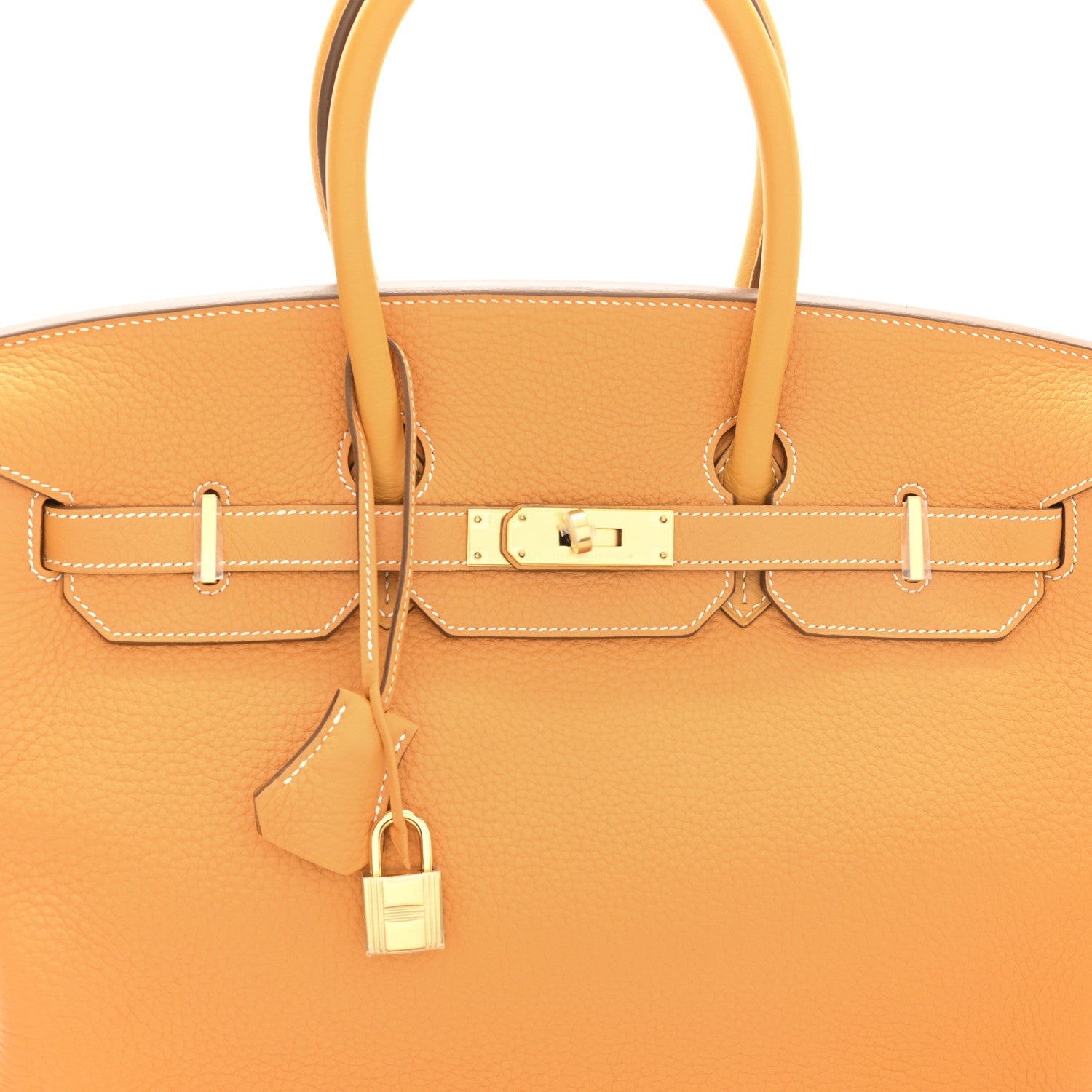 Hermes Togo Birkin 35 Moutarde 8 of 11