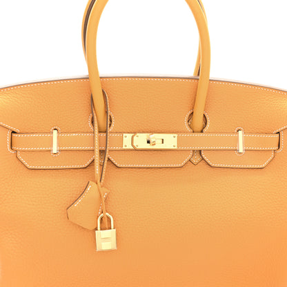 Hermes Togo Birkin 35 Moutarde 8 of 11