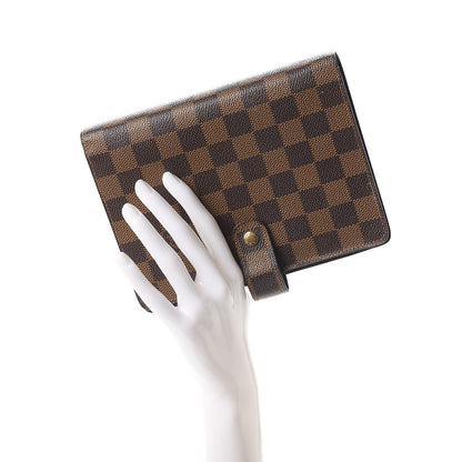 Louis Vuitton Damier Ebene Medium Ring Agenda Cover 2 of 10