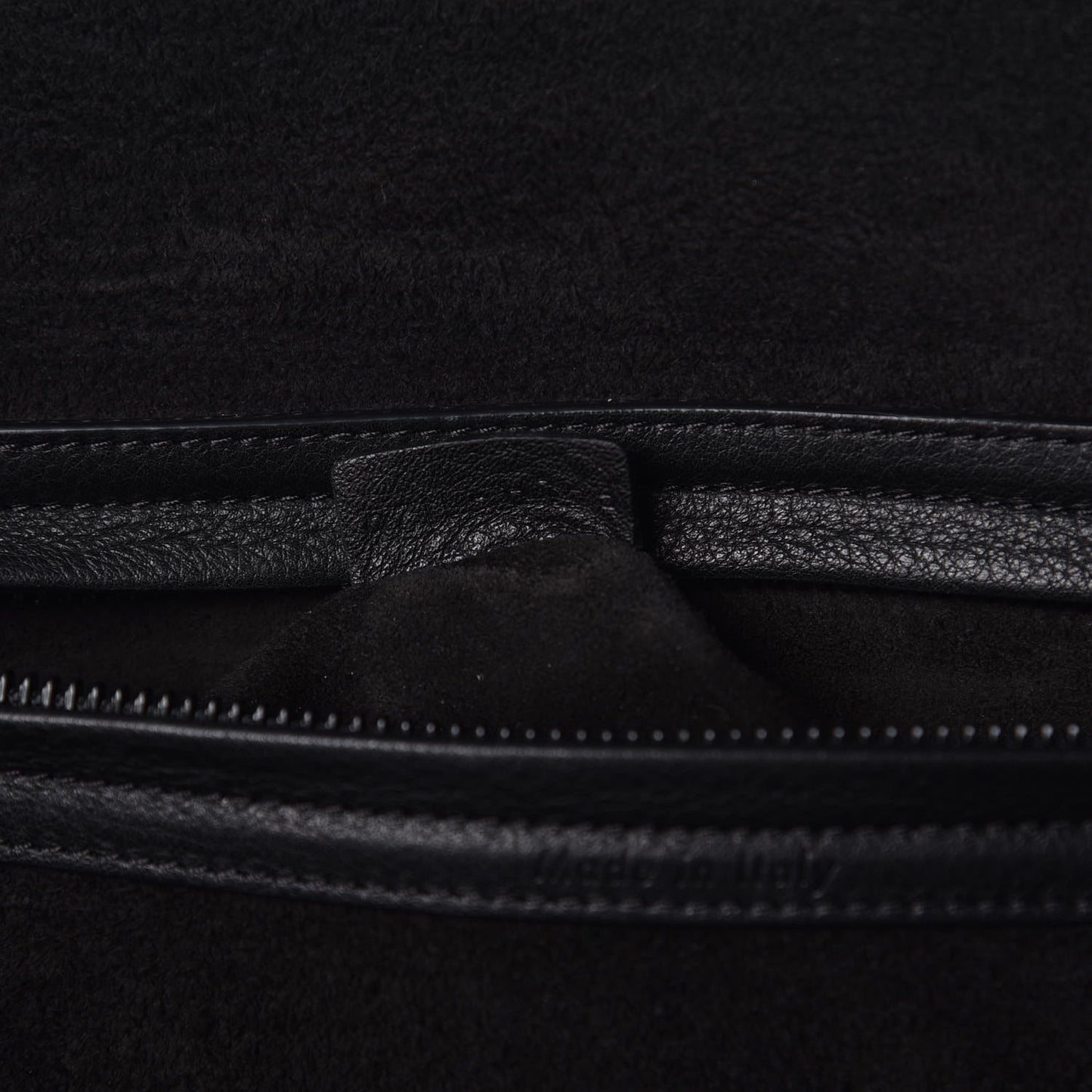 Supple Calfskin Medium Phantom Luggage Black