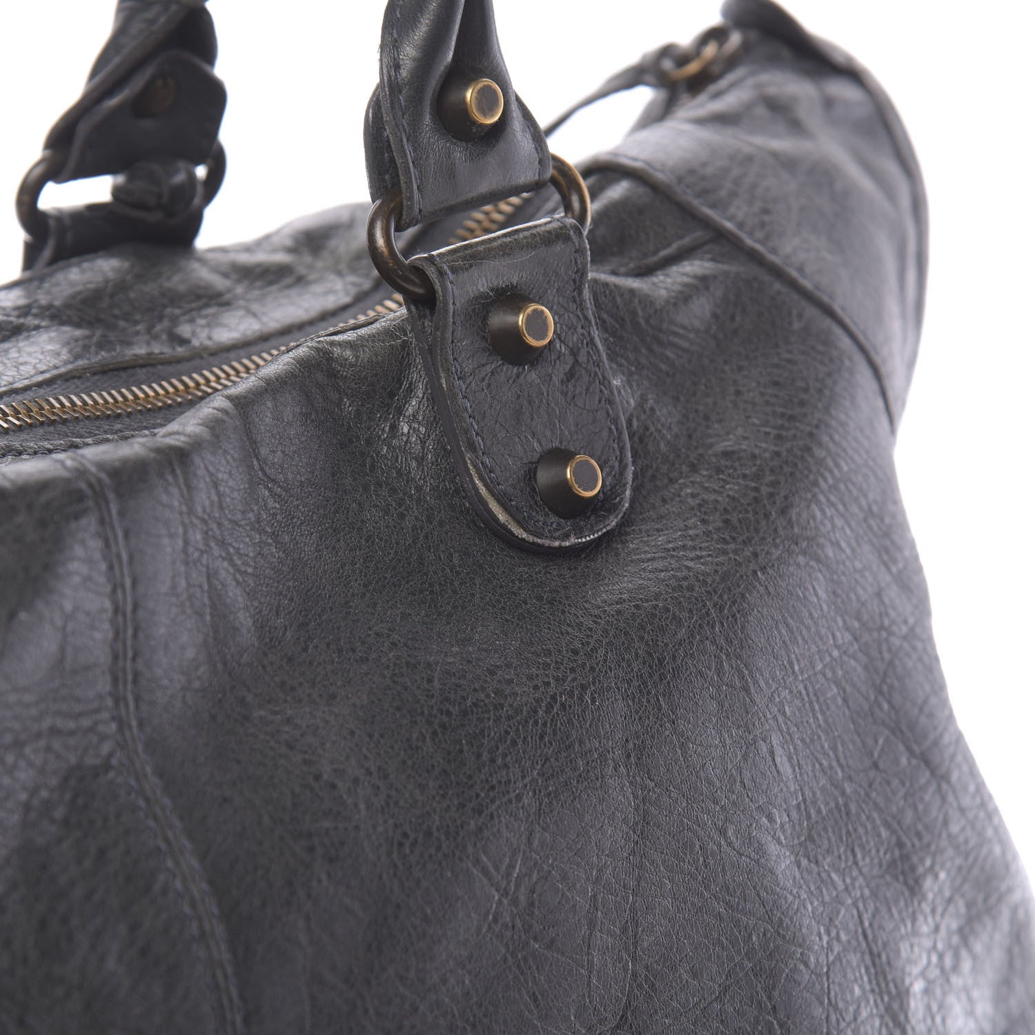 Balenciaga Agneau Classic Hardware Work Gris Tarmac 14 of 14