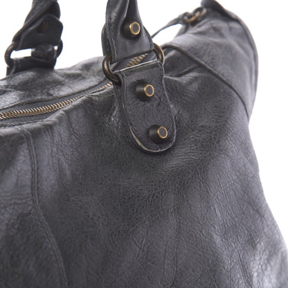 Balenciaga Agneau Classic Hardware Work Gris Tarmac 14 of 14