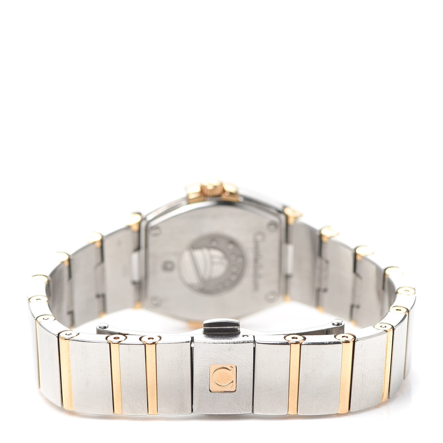 Omega Stainless Steel 18K Red Gold Diamond Mother of Pearl 24mm Constellation Quartz Watch 123.20.24.60.55.001 3 of 6
