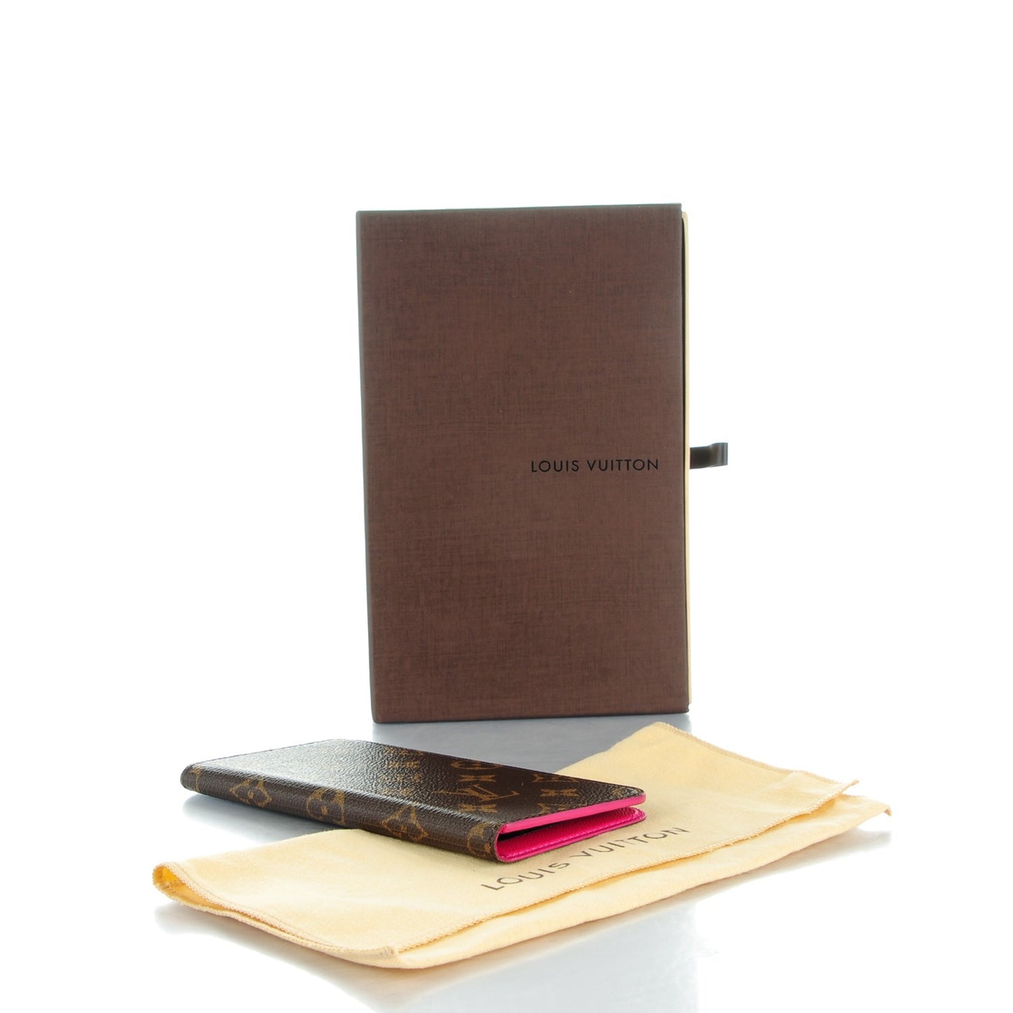 Monogram iPhone 6 Plus Folio Case Pink