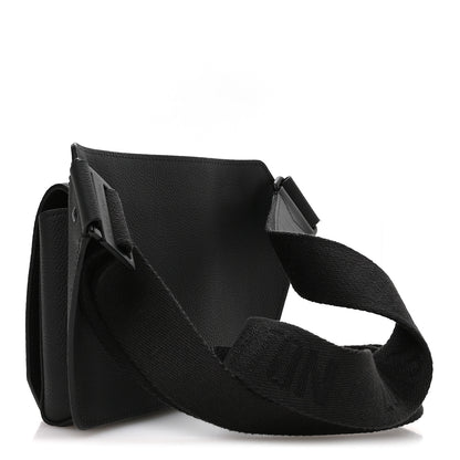 Louis Vuitton Grained Calfskin Aerogram Takeoff Sling Black 3 of 9