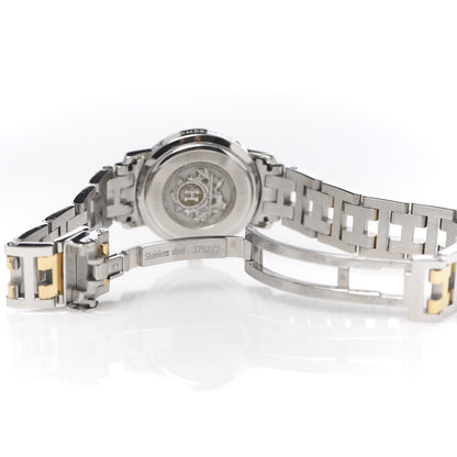 Hermes Stainless Steel 24mm Clipper Quartz Watch Gold 6 of 6