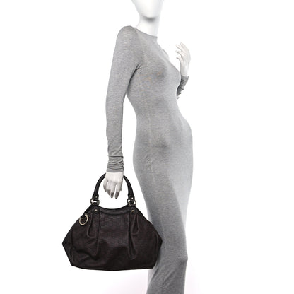 Gucci Guccissima Medium Sukey Tote Brown 3 of 11