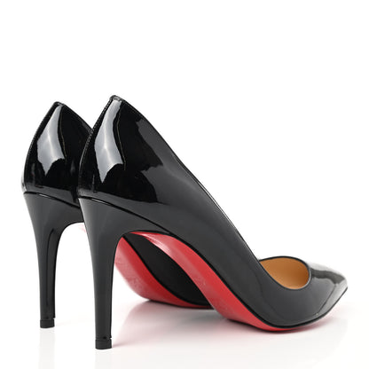 Christian Louboutin Patent Pigalle Follies 85 Pumps 38.5 Black 4 of 8