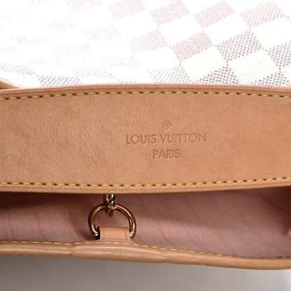 Louis Vuitton Damier Azur Delightful PM Rose Ballerine 10 of 10