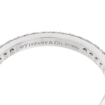 Tiffany Platinum Diamond Soleste Eternity Band Ring 52 6 4 of 4