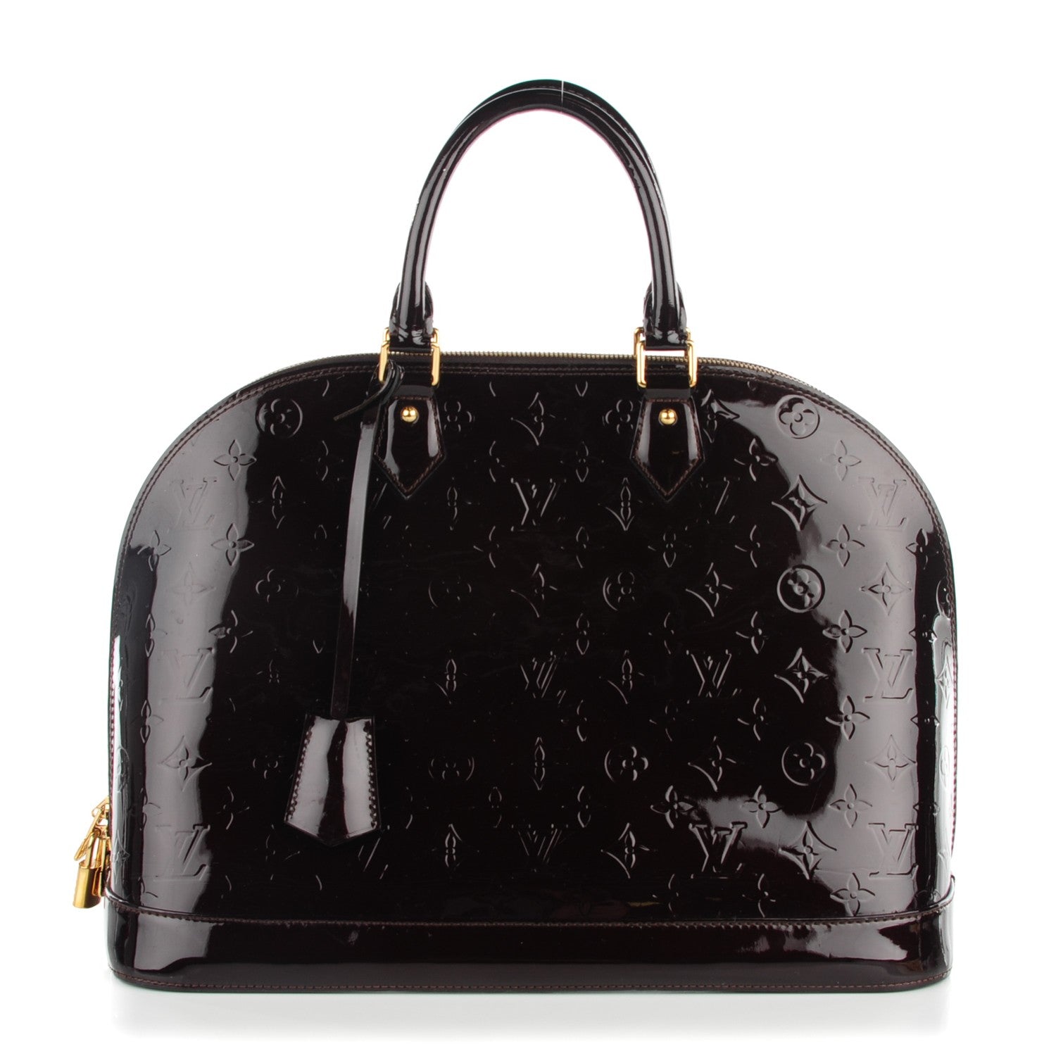 Louis Vuitton Vernis Alma GM Amarante 1 of 7