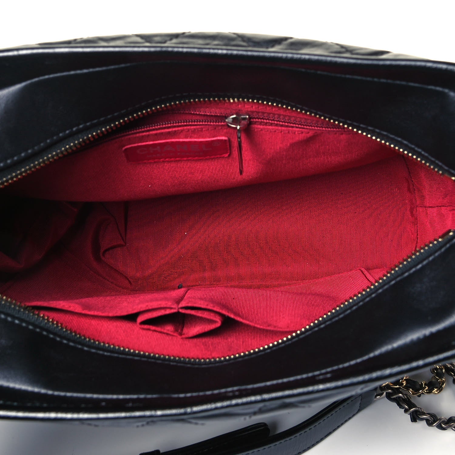 Chanel Aged Calfskin Quilted Medium Gabrielle Hobo Black 4 of 9