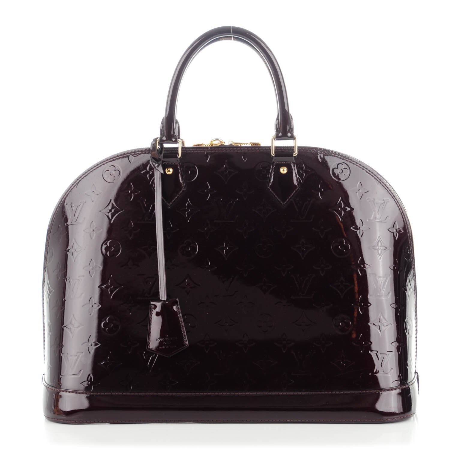 Louis Vuitton Vernis Alma MM Amarante 1 of 8
