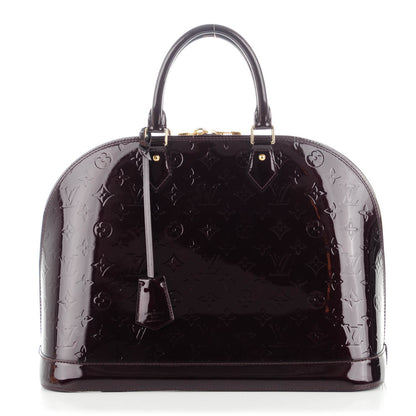 Louis Vuitton Vernis Alma MM Amarante 1 of 8
