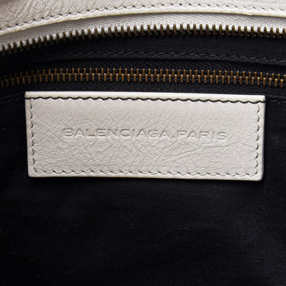 Balenciaga Agneau Classic Hardware Mid Day White 6 of 13