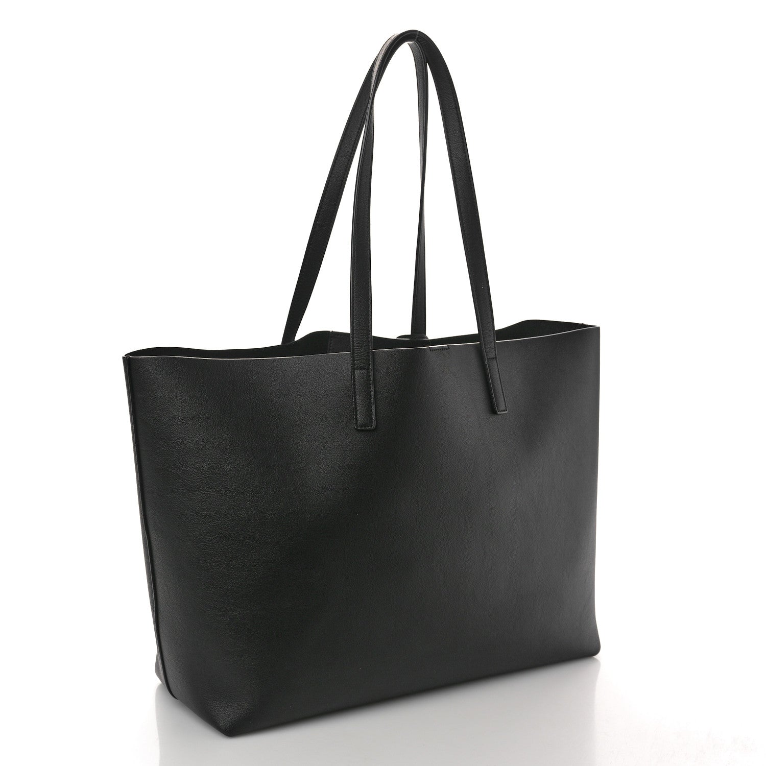 Saint Laurent Calfskin Large Shopping Tote Black 4 of 11