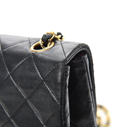Chanel Lambskin Quilted Mini Square Flap Black 17 of 19