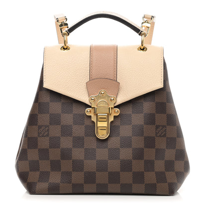Louis Vuitton Damier Ebene Clapton Backpack Creme 1 of 9