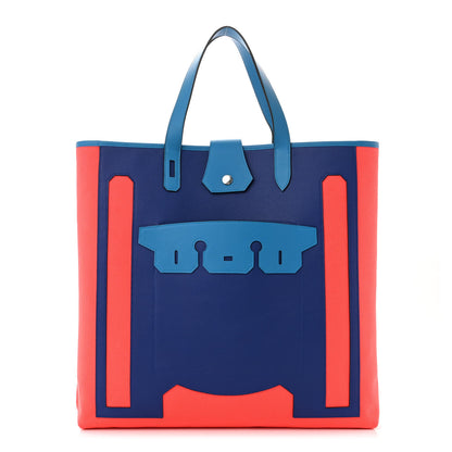 Hermes Canvas Calfskin Petit H Monsieur B Bag 1 of 10