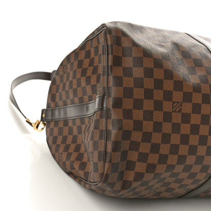 Louis Vuitton Damier Ebene Keepall Bandouliere 55 8 of 10