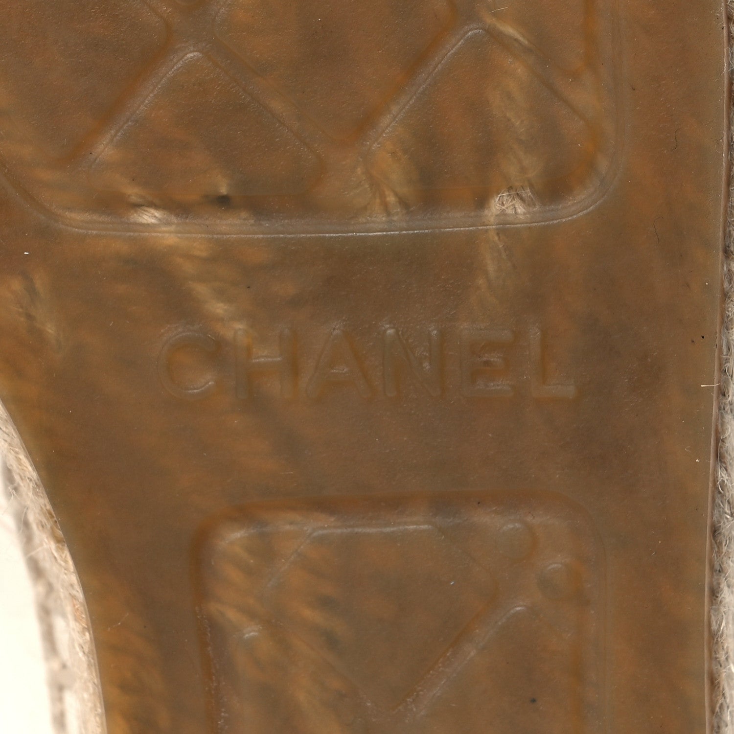 Chanel Lambskin CC Espadrilles 39 White 8 of 10