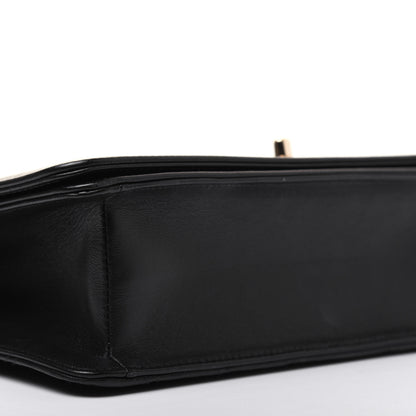 Chanel Lambskin Chevron Quilted Flap Black 6 of 21