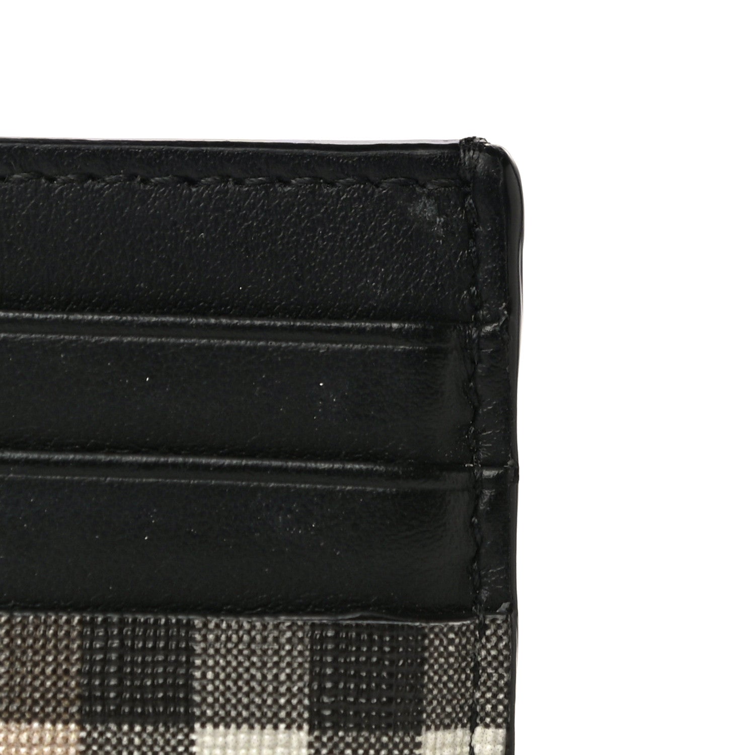 Burberry House Check Money Clip Card Case Black 12 of 12
