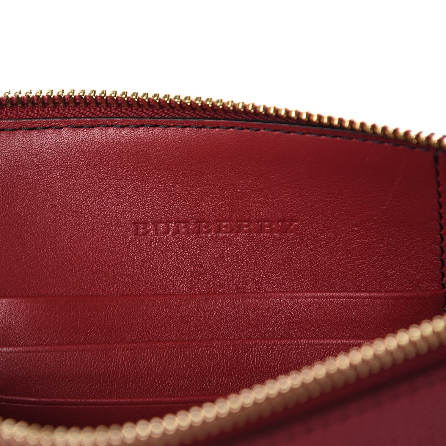 Burberry House Check Derby Peyton Crossbody Clutch Bag Russet Red 6 of 8