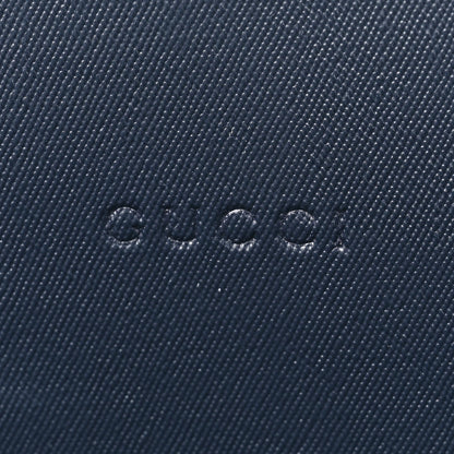 Gucci GG Supreme Monogram Blooms Medium Reversible Tote Beige Blue Navy 10 of 22