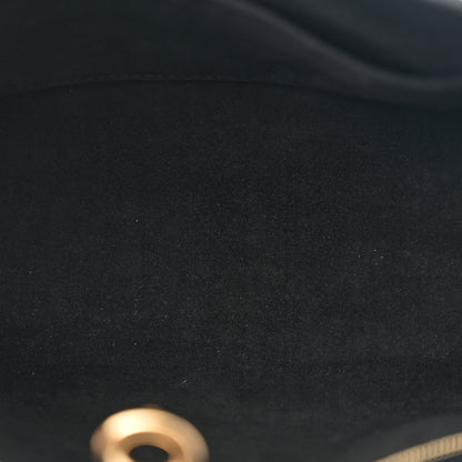 Louis Vuitton Calfskin Monogram On My Side PM Black 5 of 9