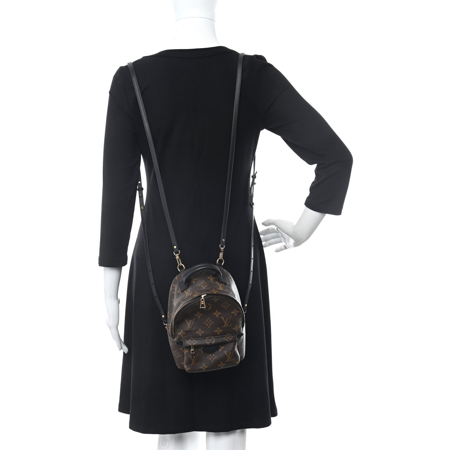 Louis Vuitton Monogram Palm Springs Backpack Mini 3 of 9