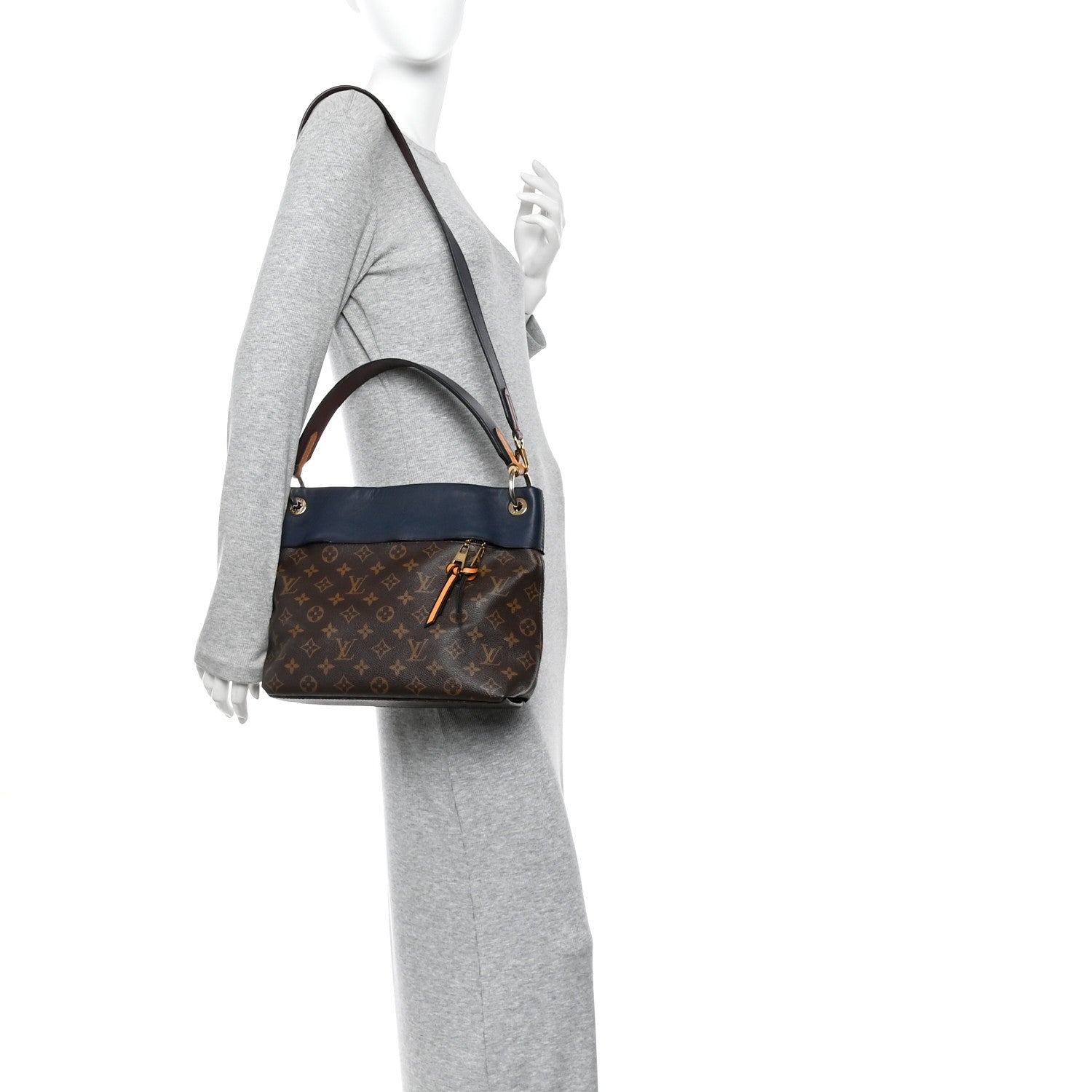 Louis Vuitton Monogram Tuileries Besace Marine Bordeaux 2 of 9