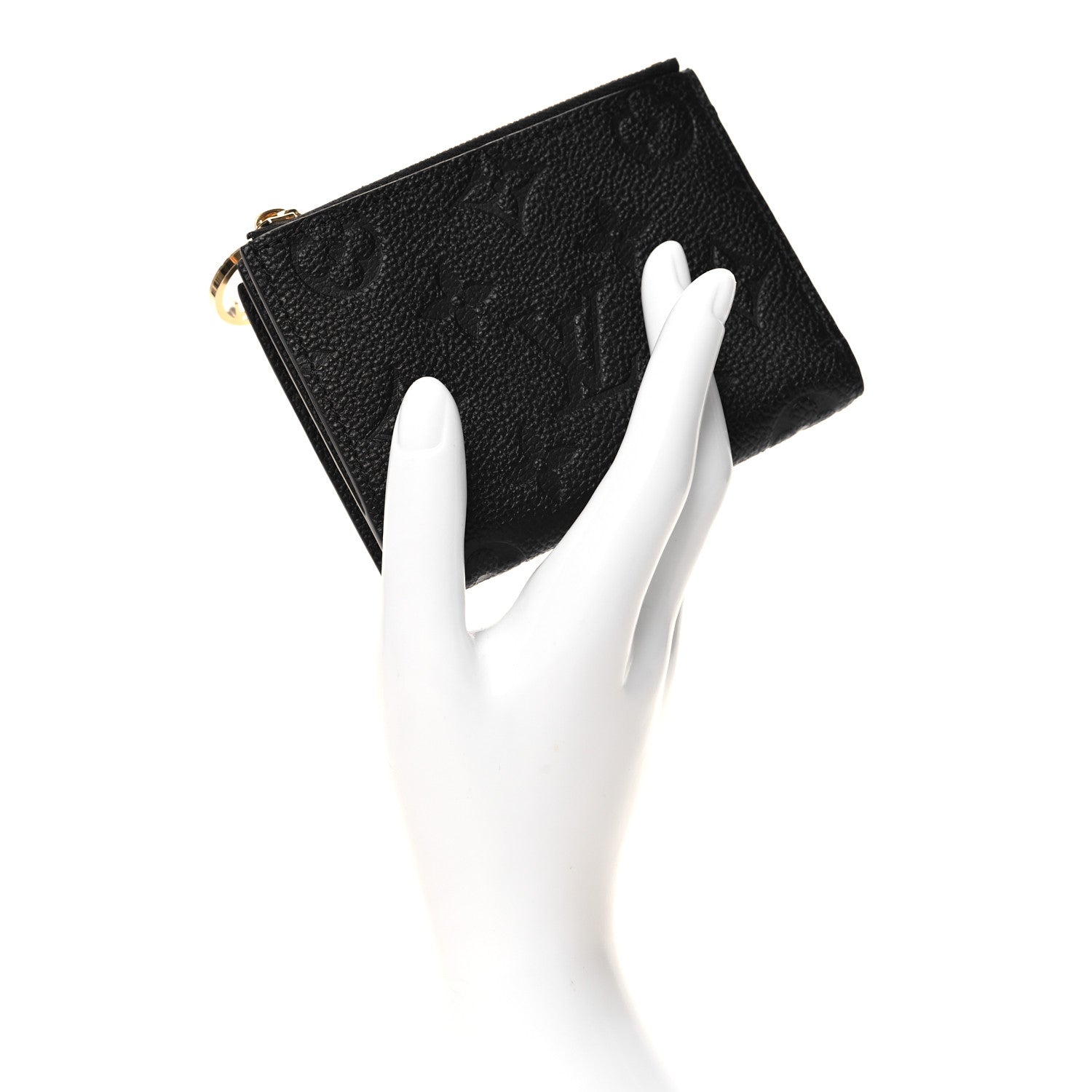 Louis Vuitton Empreinte Lisa Wallet Black Black 2 of 7