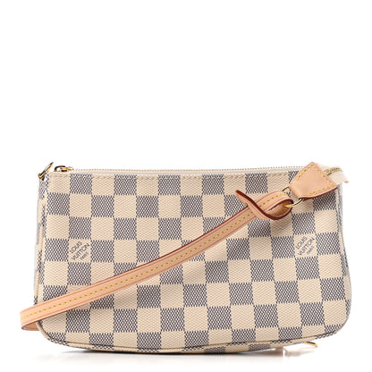 Louis Vuitton Damier Azur Pochette Accessories NM 1 of 4