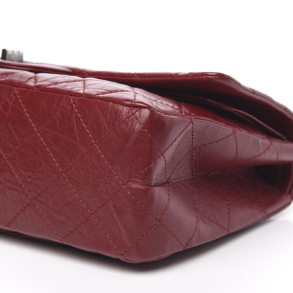 Chanel Aged Calfskin Quilted 2.55 Reissue 227 Flap Red 10 of 13