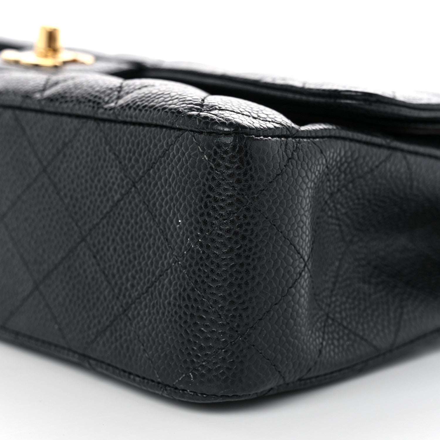 Chanel Caviar Quilted CC Box Flap Black 10 of 10