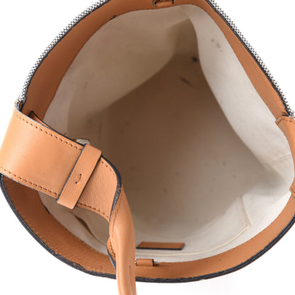 Louis Vuitton Calfskin Canvas V Bucket Bag GM 5 of 19