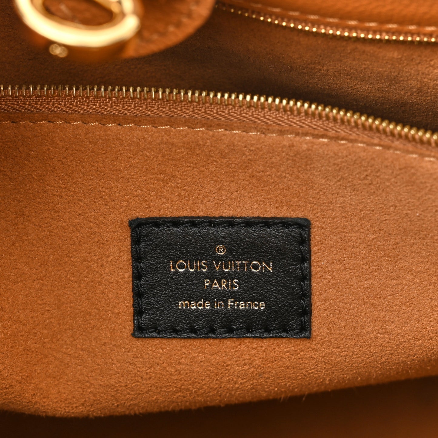 Calfskin Monogram On My Side Black