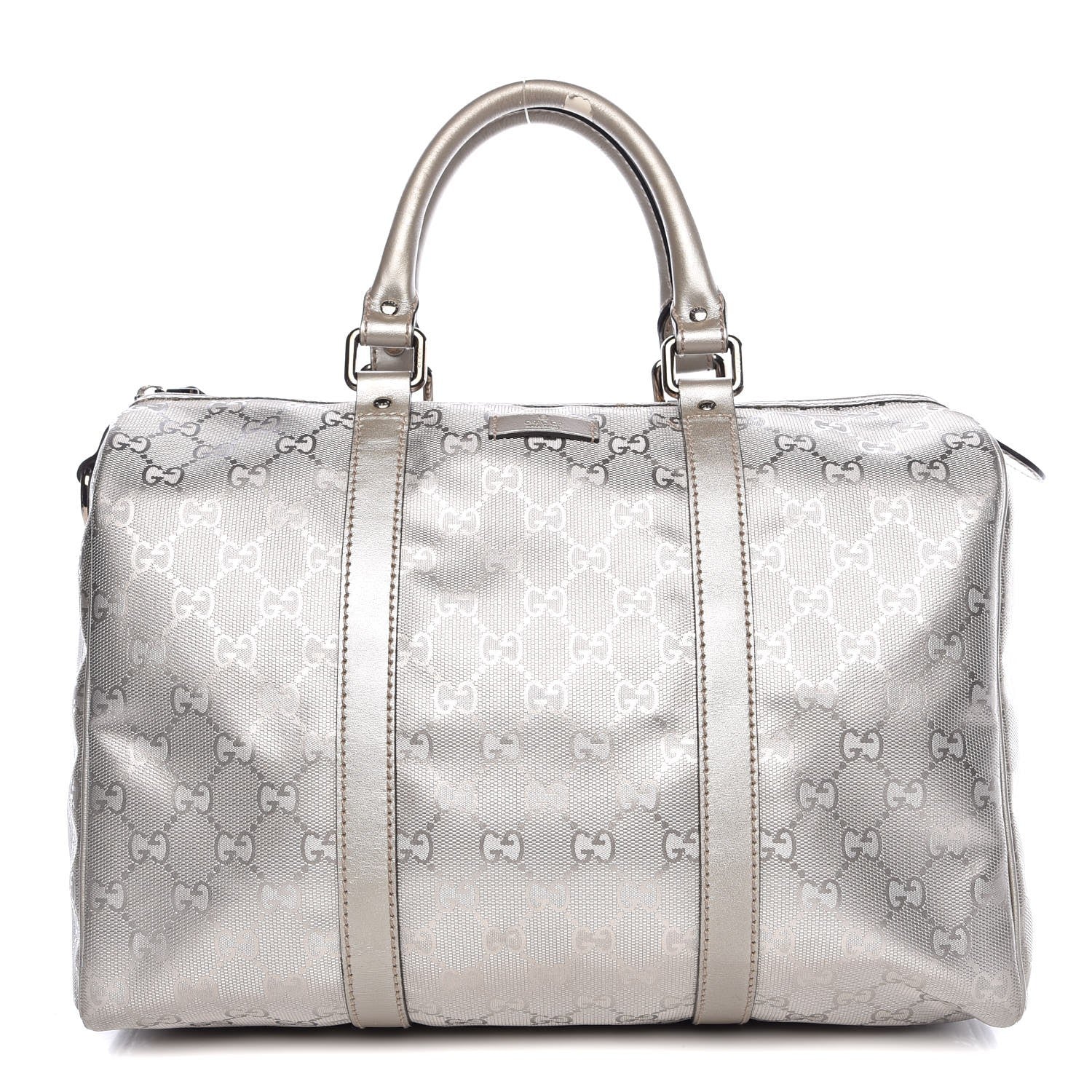 Gucci Imprime Monogram Medium Joy Boston Silver 1 of 18