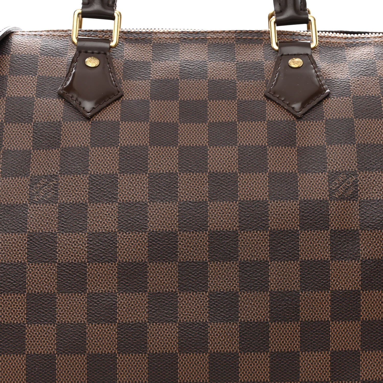 Louis Vuitton Damier Ebene Speedy Bandouliere 35 10 of 12
