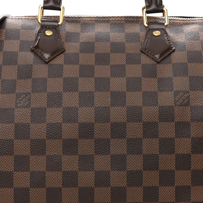 Louis Vuitton Damier Ebene Speedy Bandouliere 35 10 of 12