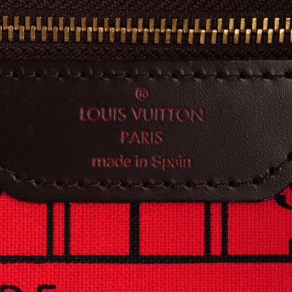 Louis Vuitton Damier Ebene Neverfull MM 6 of 7