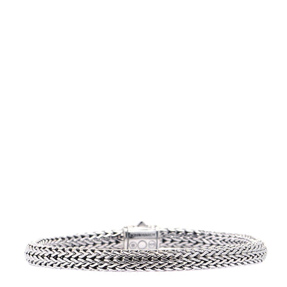 John Hardy Sterling Silver Blue Sapphire 5mm Classic Chain Bracelet 3 of 7