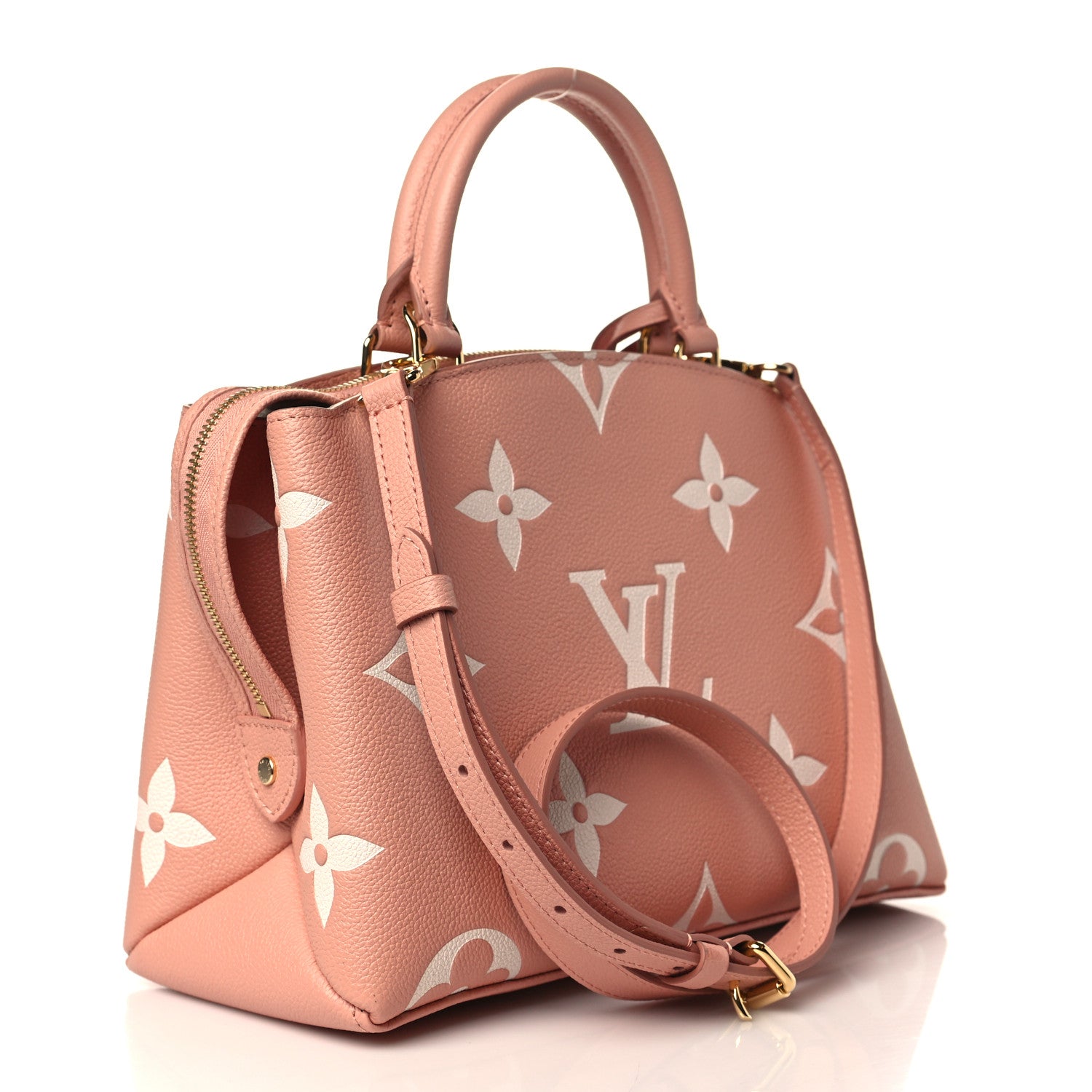 Louis Vuitton Empreinte Monogram Giant Petit Palais Rose Trianon Creme 2 of 8