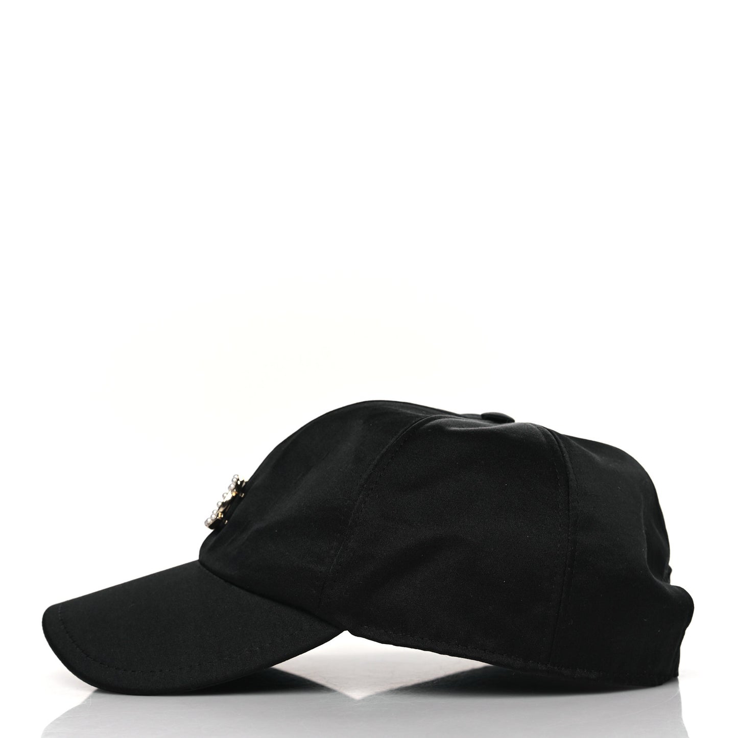 Silk Pearl CC Cap Hat Black