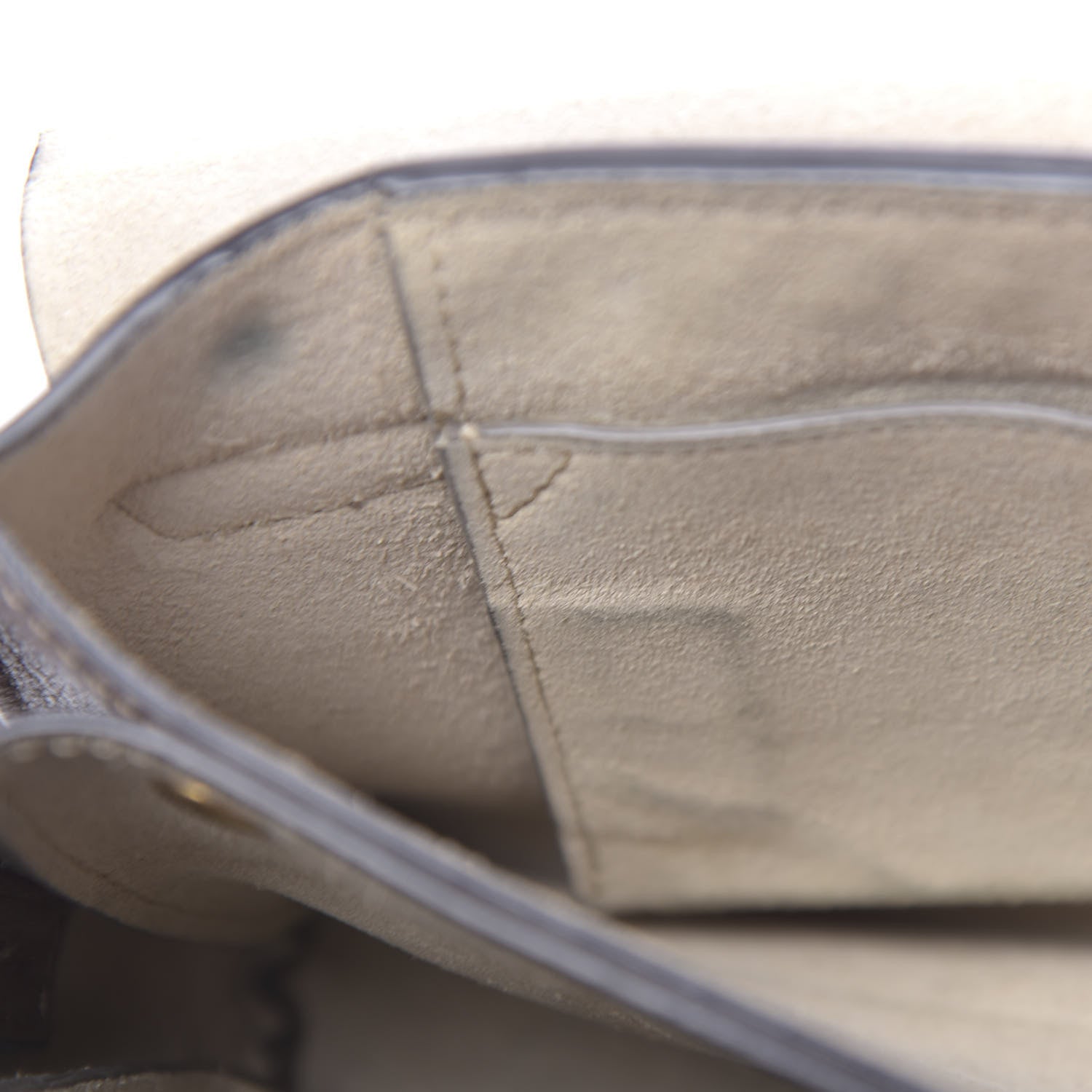 Chloe Goatskin Small Faye Shoulder Bag Woody Khaki 10 of 22